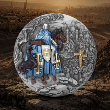 Jerusalem Knights - Holy Knights 5$ 2oz Niue 2026