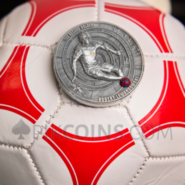 Robert Lewandowski - The Record Holder 5$ 2oz Niue 2025
