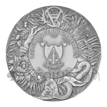 Licho - Slavic Bestiary 2000 Francs CFA 3oz Cameroon 2026