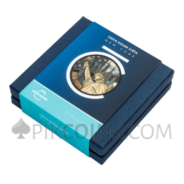 New York - Journey Around the World 5$ 3oz Niue 2026