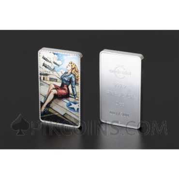 Pin-up Girls I - Silver Bar 2oz