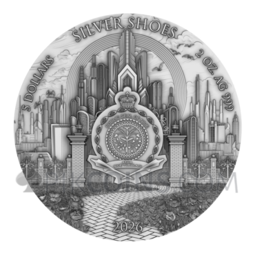Silver Shoes 5$ 2oz Niue 2026