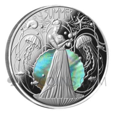 Four Seasons - 4 Coins Set 4x2$ 4x1oz Niue 2025 2026