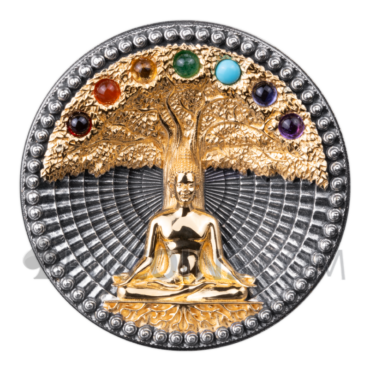 Buddha - The Tree of Life 5$ 3oz Samoa 2026