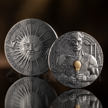 Cyborg - Dual Essence 2000 Francs 2oz Cameroon 2026