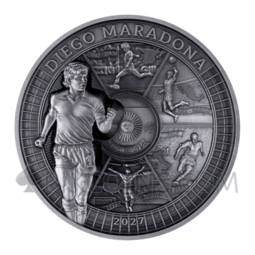 Diego Maradona 10$ 400g Samoa 2027