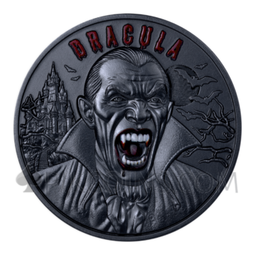 Dracula Awakens in the Dark 5$ 2oz Barbados