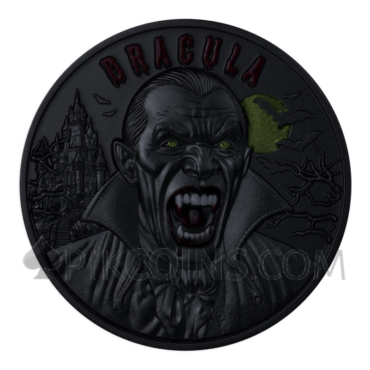 Dracula Awakens in the Dark 5$ 2oz Barbados