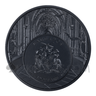 Dracula Awakens in the Dark 5$ 2oz Barbados