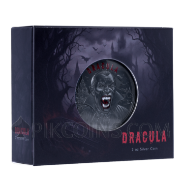 Dracula Awakens in the Dark 5$ 2oz Barbados