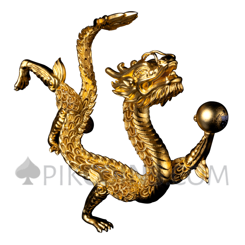 Filigree Dragon - 3D Coin 5$ 2oz Samoa