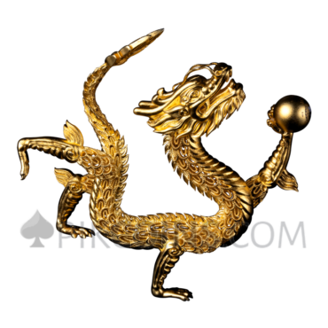 Filigree Dragon - 3D Coin 5$ 2oz Samoa