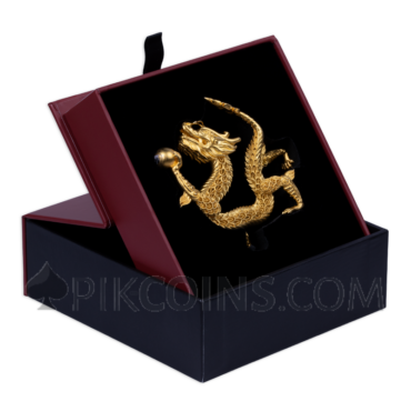 Filigree Dragon - 3D Coin 5$ 2oz Samoa