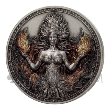 Fire - Four Elements 1oz 5 Cedis Ghana 2026