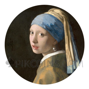 Girl with a Pearl Earring 5$ 0,5oz Liberia 2026
