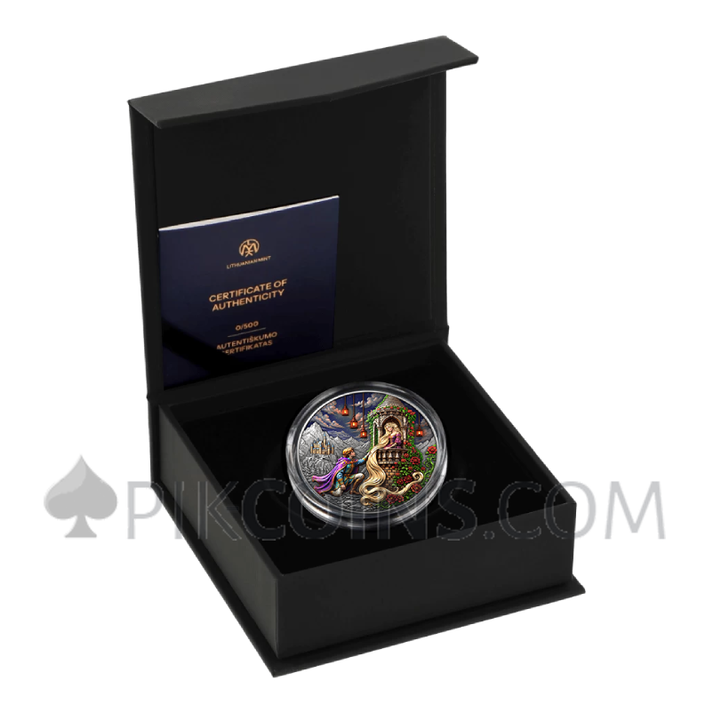 Golden Story - Love Stories 25$ 2oz Liberia 2026 - Image 3