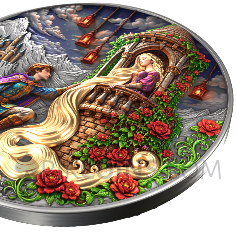 Golden Story - Love Stories 25$ 2oz Liberia 2026 - Image 5