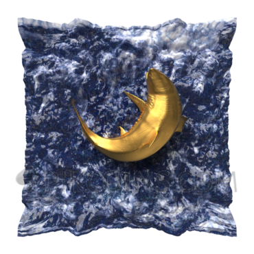 Great White Apex of the Deep Gold Gilded 1$ 4g Liberia 2027