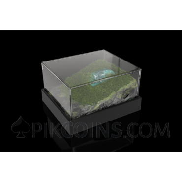 Gustave Crocodile Antique Finish 2000 Francs 2oz Cameroon 2027