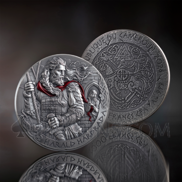 Harald Hardrada - The Way to Valhalla 2000 Francs 2oz Cameroon 2026