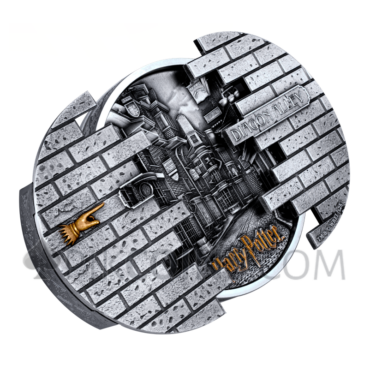 Diagon Alley - Harry Potter 10$ 5oz Samoa 2027