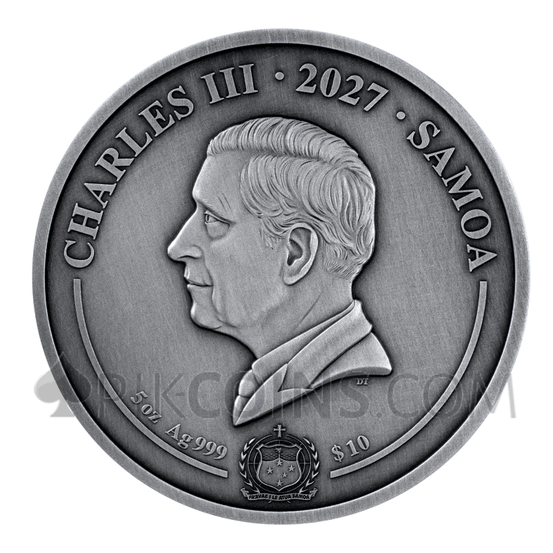 Diagon Alley - Harry Potter 10$ 5oz Samoa 2027 - Image 4