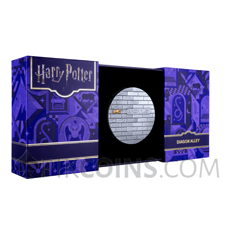 Diagon Alley - Harry Potter 10$ 5oz Samoa 2027 - Image 6