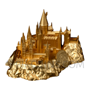 Hogwarts Castle - Harry Potter 3D Coin 10$ 5oz Samoa