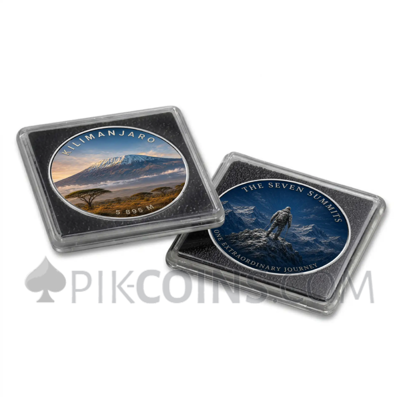 Kilimanjaro - The Seven Summits - American Eagle 1$ 1oz USA 2026 - Image 3
