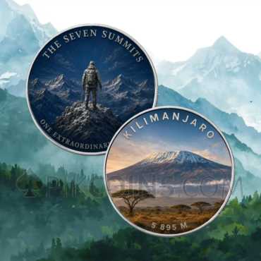 Kilimanjaro - The Seven Summits - American Eagle 1$ 1oz USA 2026
