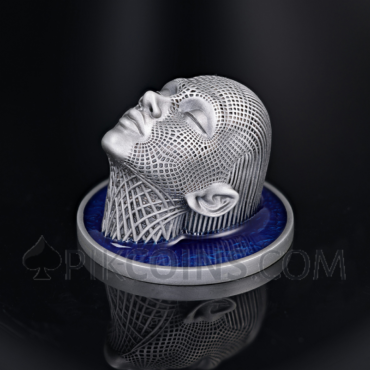 Lady Waterfall - Wireframe Art 2$ 2oz Niue 2026