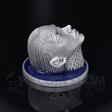 Lady Waterfall - Wireframe Art 2$ 2oz Niue 2026