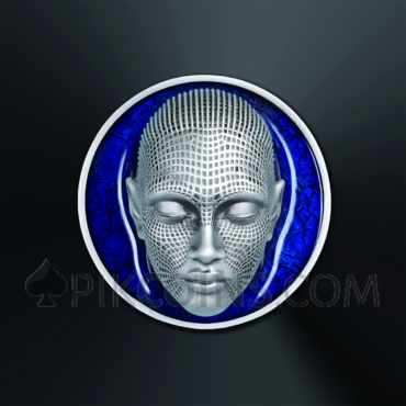 Lady Waterfall - Wireframe Art 2$ 2oz Niue 2026