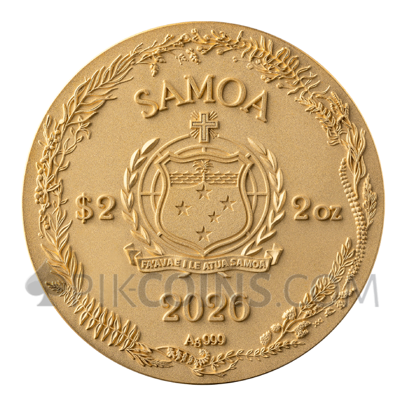 Lizard - Amber Mirage 2$ 2oz Samoa 2026 - Image 2