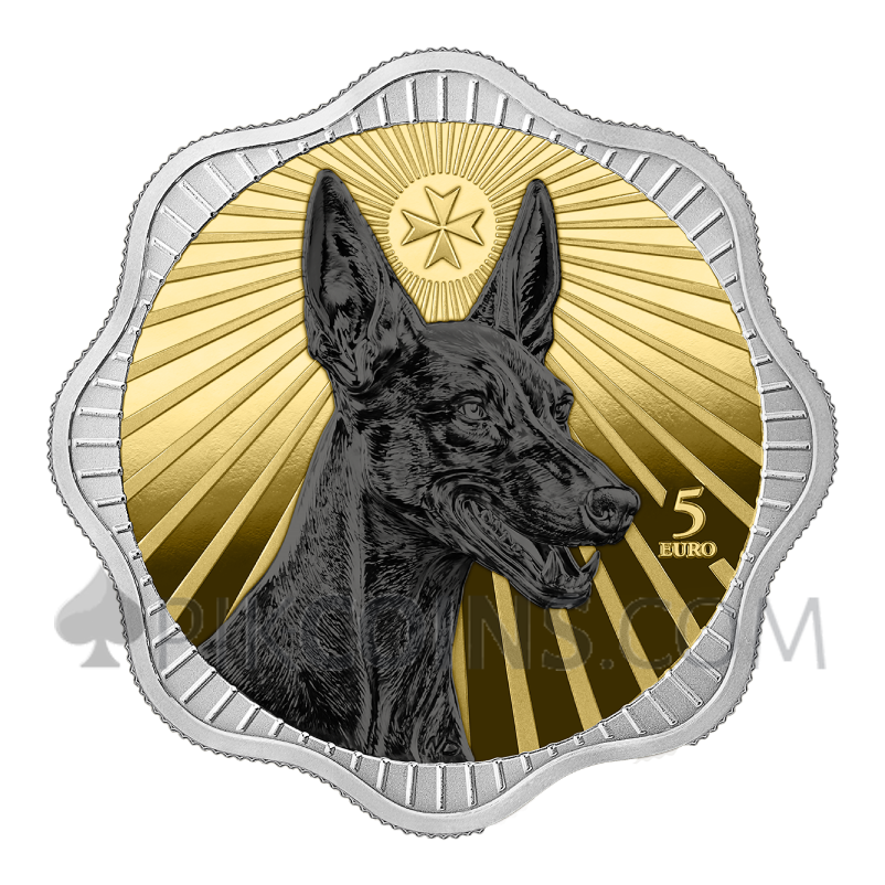Maltese Pharaoh Hound 5€ 1oz Malta 2026