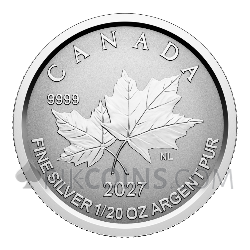 Maple Leaf Set 1-5$ 1/20-1oz Canada 2027 - Image 11