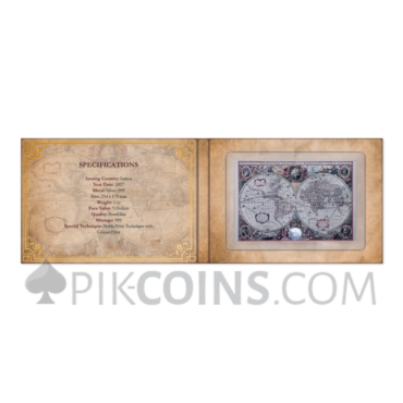 Mapping History 5$ 1oz Samoa 2027