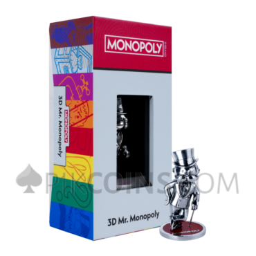 Mr. Monopoly 3D Coin 5$ 2oz Samoa 2026