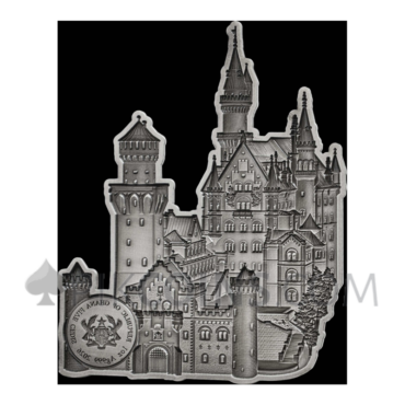 Neuschwanstein - Monuments 5 Cedis 1oz Ghana 2026