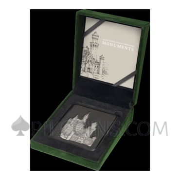 Neuschwanstein - Monuments 5 Cedis 1oz Ghana 2026