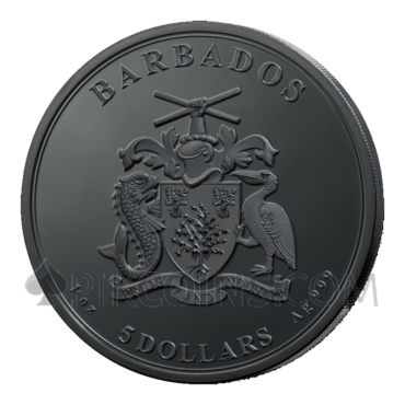 Panda - Silver Shadow Minting 5$ 1oz Barbados 2026