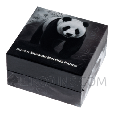 Panda - Silver Shadow Minting 5$ 1oz Barbados 2026