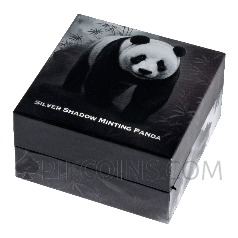 Panda - Silver Shadow Minting 5$ 1oz Barbados 2026 - Image 3