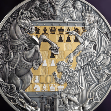 Queen's Gambit - Chess Battle 7$ 3oz Niue 2026