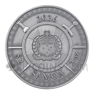Richard the Lionheart - Legends of Battlefield 2$ 2oz Samoa 2026