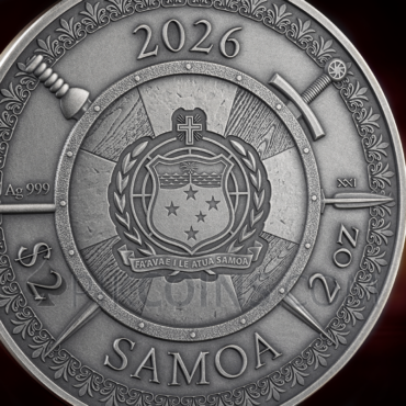 Richard the Lionheart - Legends of Battlefield 2$ 2oz Samoa 2026