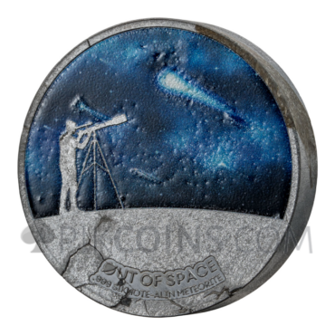 Sikhote-Alin Meteorite - Out of Space 1$ 23-26g Meteorite Coin Niue 2026
