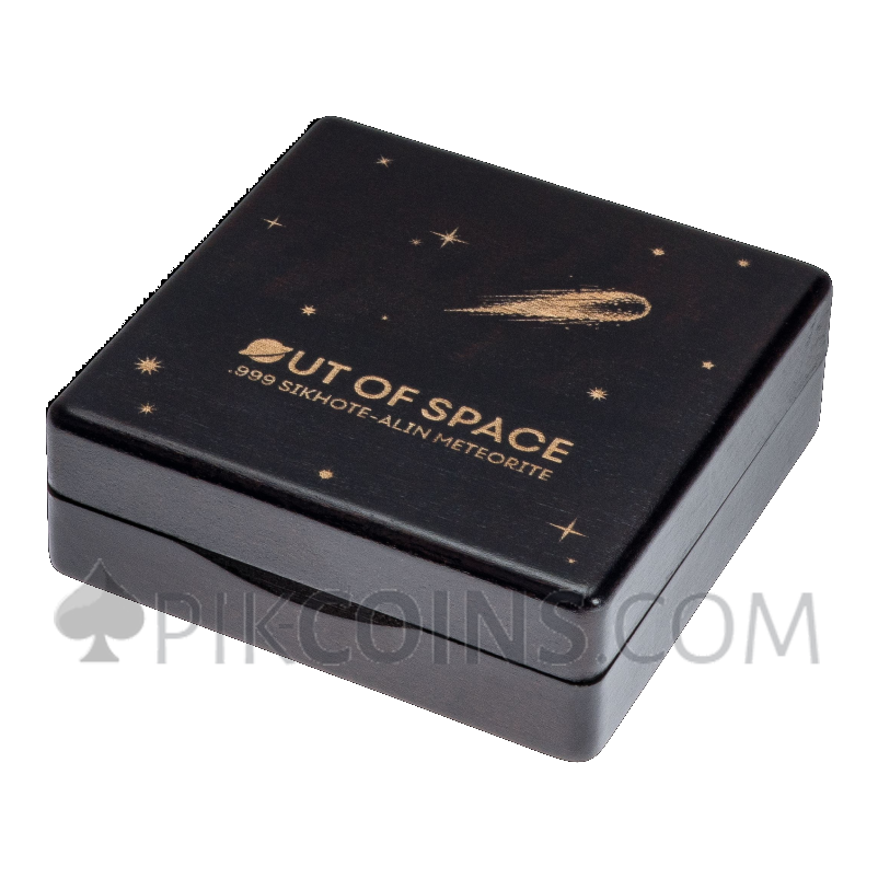 Sikhote-Alin Meteorite - Out of Space 1$ 23-26g Meteorite Coin Niue 2026 - Image 4