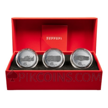 The Spirit of Ferrari 3x6€ 3x1oz Italy 2026