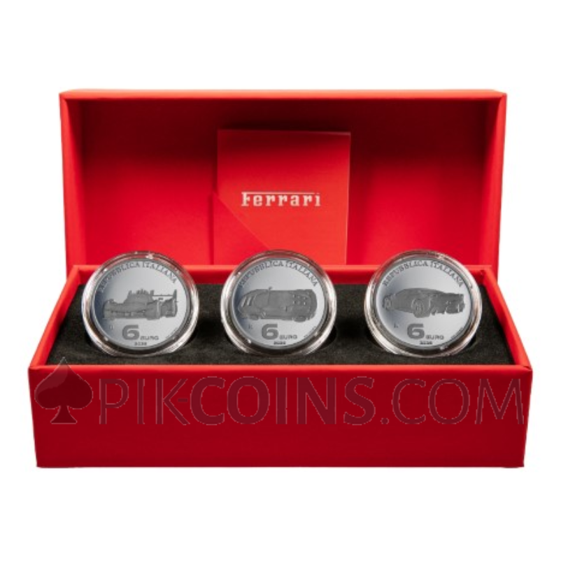 The Spirit of Ferrari 3x6€ 3x1oz Italy 2026